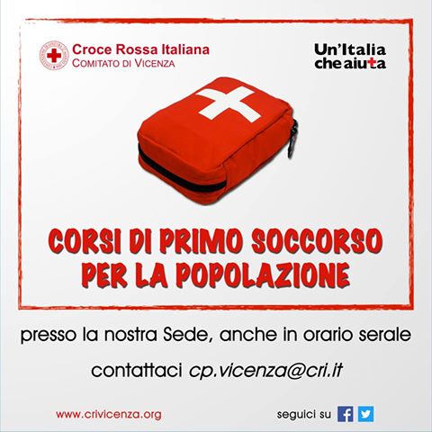 Corsi di primo soccorso per la popolazione