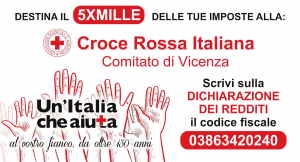 Dona il tuo 5x1000 a Croce Rossa Italiana Comitato di Vicenza