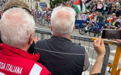 I volontari CRI alla 13ª tappa del Giro d’Italia