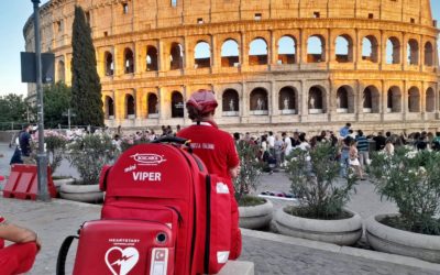 11 volontari CRI Vicenza a Roma per il Giubileo dei Giovani