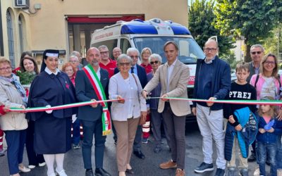 Inaugurata la nuova ambulanza del Comitato di Vicenza