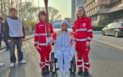 Con la Fiamma Paralimpica per le vie di Vicenza