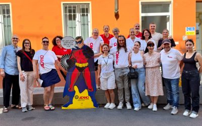 All’ambulatorio della CRI di Vicenza per donare una speranza!